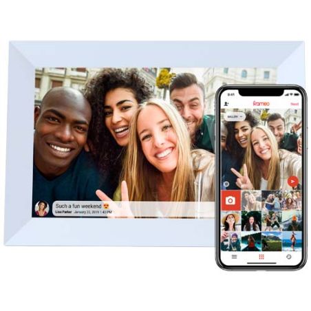 Marco de fotos digital con wifi de 10Prixton Prado Frameo" Ecológico Personalizado 62PA130