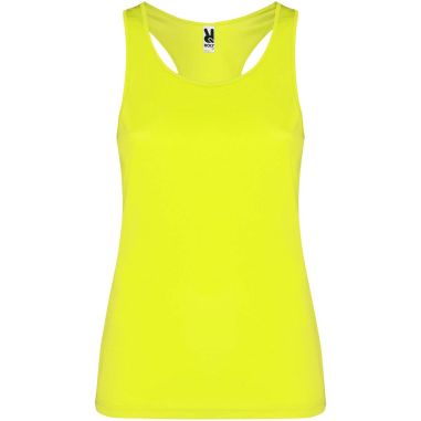 Camiseta deportiva sin mangas para mujer...