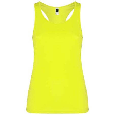 Camiseta deportiva sin mangas para mujer Ecológica Personalizada 6R0349