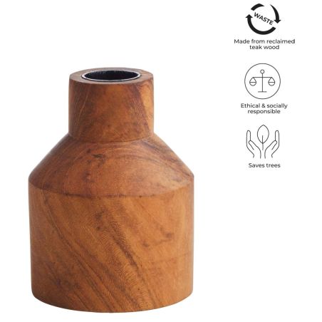 Portavelas tamaño M para cenas románticas Ecológica Personalizada 6126326