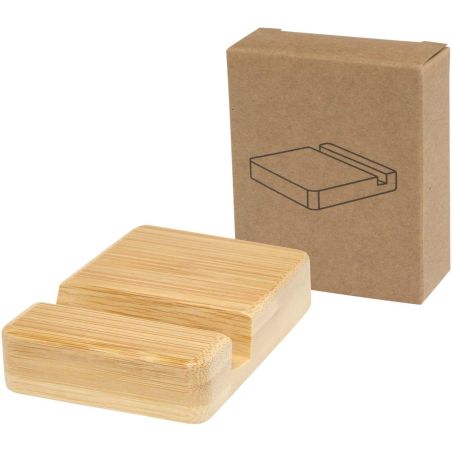 Soporte para teléfono de bambú Ecológico Personalizado 6104604