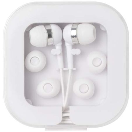 Auriculares tipo C con cable y caja de plástico reciclado Ecológica Personalizada 6124437
