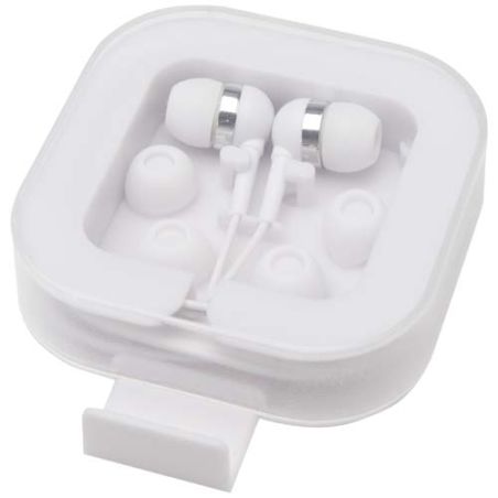 Auriculares tipo C con cable y caja de plástico reciclado Ecológica Personalizada 6124437