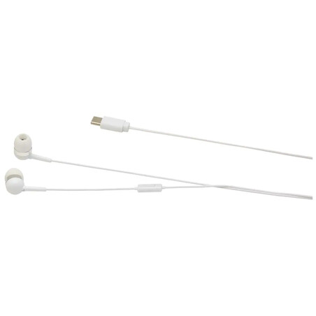 Auriculares Tipo C cable micrófono ABS reciclado caja eco