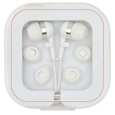Auriculares Tipo C cable micrófono ABS reciclado caja eco