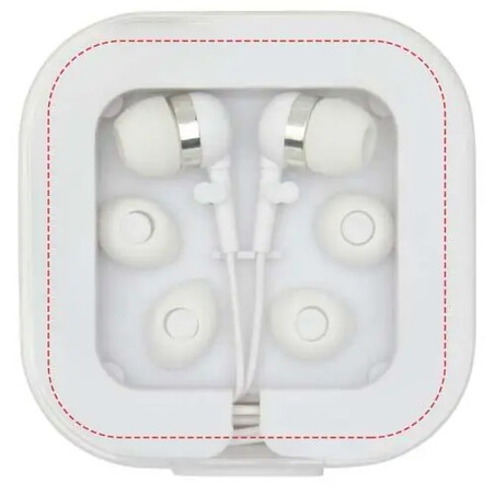 Auriculares Tipo C cable micrófono ABS reciclado caja eco