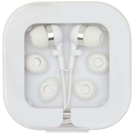 Auriculares tipo C con cable y caja de plástico reciclado Ecológica Personalizada 6124438