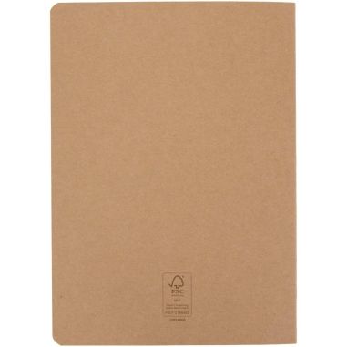 Libreta kraft A5 con páginas rayadas Ecológica...