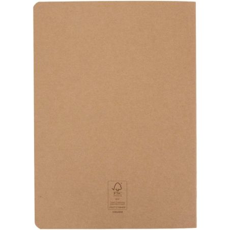 Libreta kraft A5 con páginas rayadas Ecológica Personalizada 6107981