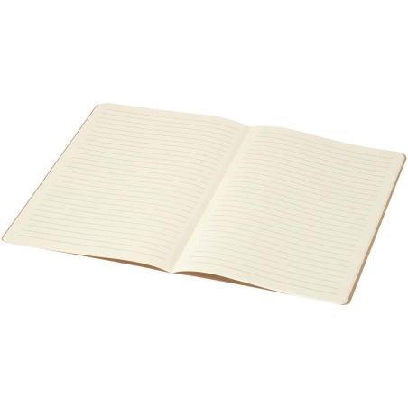 Libreta kraft A5 con páginas rayadas Ecológica Personalizada 6107981