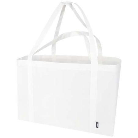 Bolsa Tote no tejida de material reciclado GRS extragrande de 65 l Ecológica Personalizada 6130083