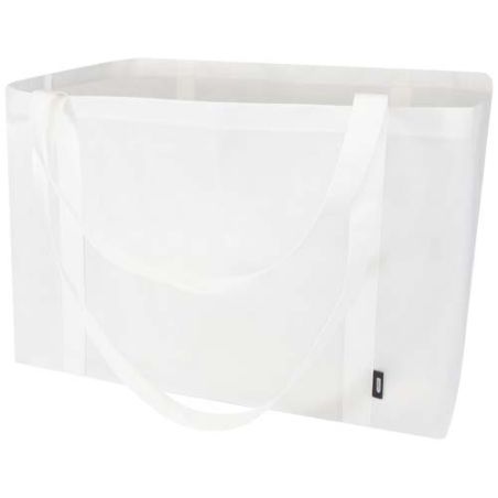 Bolsa Tote no tejida de material reciclado GRS extragrande de 65 l Ecológica Personalizada 6130083