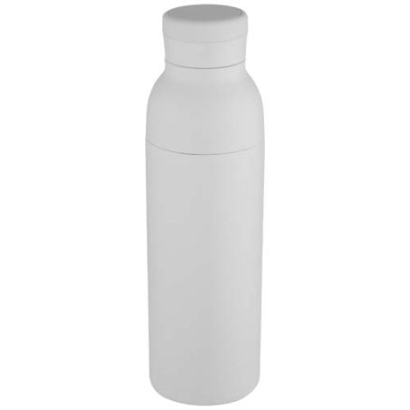 Botella de 650 ml con doble pared aislante de acero inoxidable reciclado RCS Ecológica Personalizada 6100838
