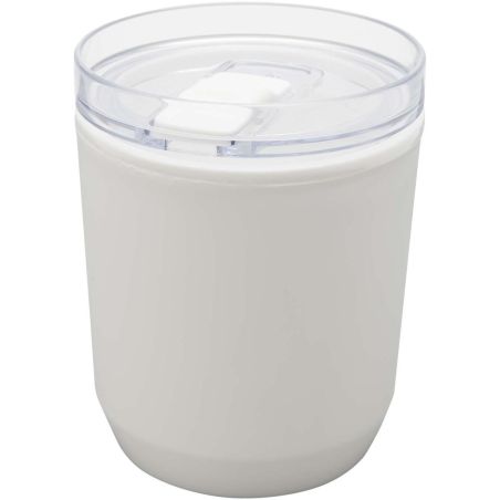 Vaso de doble pared de plástico reciclado de 180 ml Ecológico Personalizado 6100852