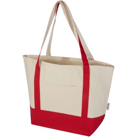 Bolsa Tote de algodón reciclado GRS de 320 g/m² Ecológica Personalizada 6120749