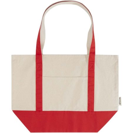 Bolsa Tote de algodón reciclado GRS de 320 g/m² Ecológica Personalizada 6120749