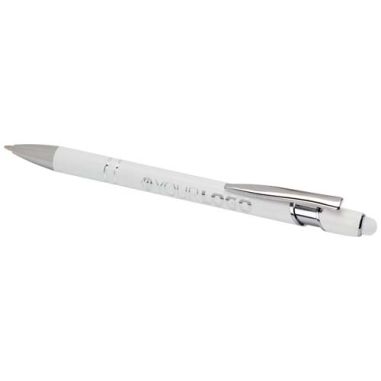 Bolígrafo con acabado plateado Ecológico...