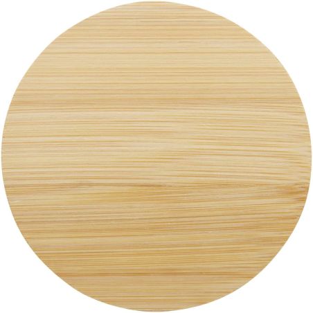 Taza de vidrio de 250 ml con tapa de bambú Ecológica Personalizada 6113419