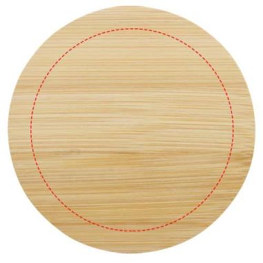 Taza de vidrio de 250 ml con tapa de bambú...