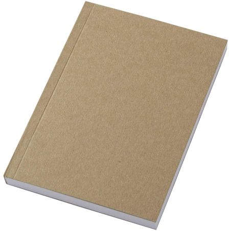 Libreta A6 de tapa blanda craft con 100 hojas de papel reciclado Ecológica Personalizada 6210266