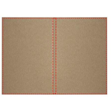 Libreta A6 de tapa blanda craft con 100 hojas de papel reciclado Ecológica Personalizada 6210266