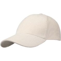Gorra de 6 paneles de pana reciclada Ecológica... - Producto ecológico