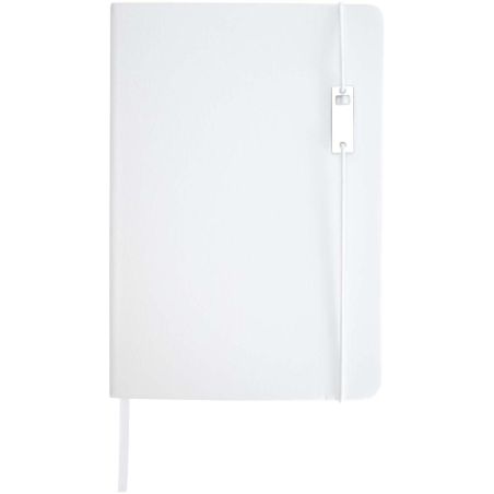 Set de libreta de tapa dura A5 y rollerball Ecológica Personalizada 6106258