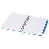 Juego de libreta de tapa blanda y bolígrafo de plástico reciclado (tinta azul) Ecológica Personalizada 6106298 - Imagen 25