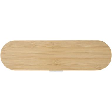 Set de cubiertos con tapa de bambú Ecológico...