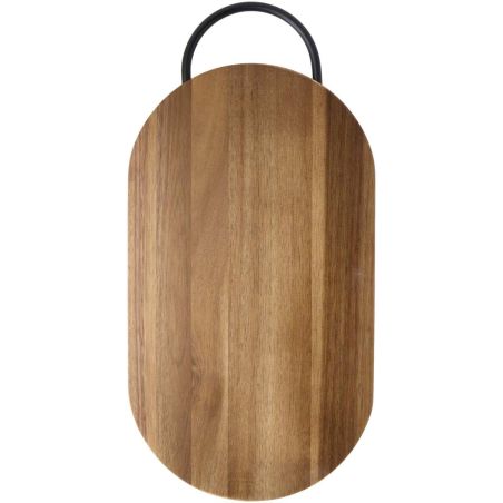 Tabla de cortar de madera de acacia con cuchillo para pan Ecológica Personalizada 6126393