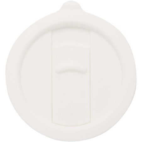 Taza de cerámica con tapa de plástico de 450 ml Ecológica Personalizada 6100896