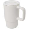 Taza de cerámica con tapa de plástico de 450 ml Ecológica Personalizada 6100896 - Imagen 6