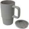 Taza de cerámica con tapa de plástico de 450 ml Ecológica Personalizada 6100896 - Imagen 14
