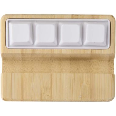 Soporte para teléfono de plástico reciclado con...