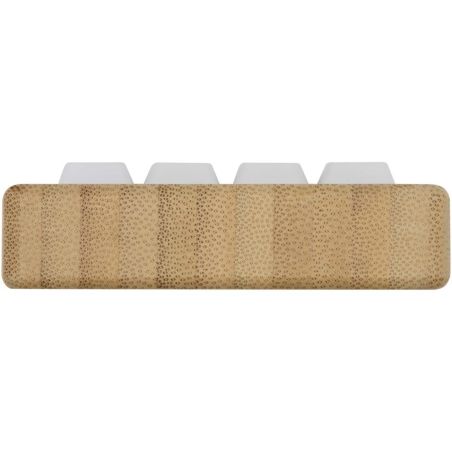 Soporte para teléfono de plástico reciclado con juguete y detalles de bambú Ecológico Personalizado 6124466