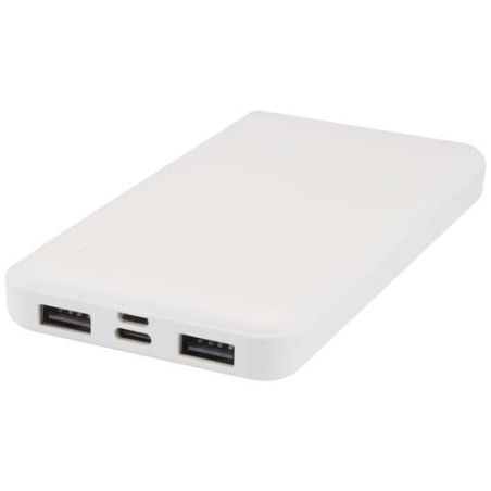 Batería externa de plástico reciclado de 10 000 mAh y 10 W Ecológica Personalizada 6124458