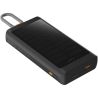 Batería externa solar de 10 000 mAh y 15 W con luz Ecológica Personalizada 6124479 - Imagen 1