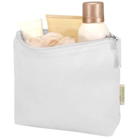 Bolsa de aseo pequeña de 1 l algodón orgánico OCS de 180 g/m² Ecológica Personalizada 6120784