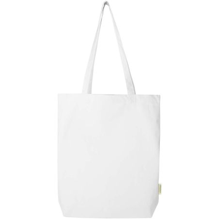 Bolsa Tote de 10 l algodón orgánico OCS de 270 g/m² Ecológica Personalizada 6120786