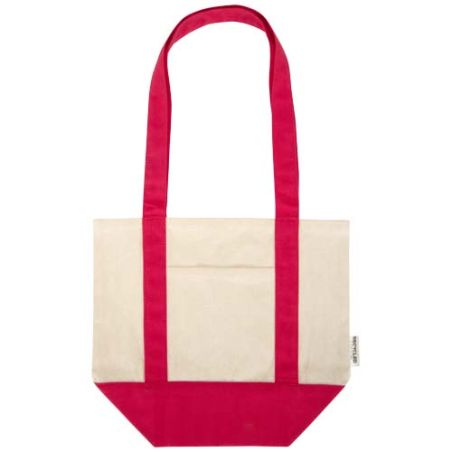 Bolsa Tote mini de algodón reciclado GRS de 320 g/m² Ecológica Personalizada 6120800