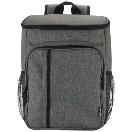 Mochila picnic nevera de 20l con material reciclado GRS incluyendo set de cubiertos Ecológica Personalizada 6130120