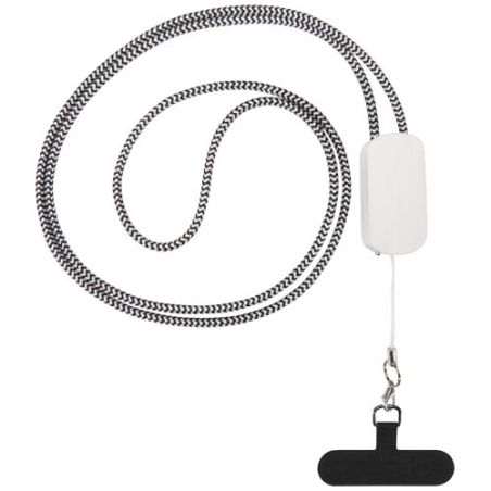 Lanyard de plástico reciclado para smartphone con cable integrado 5 en 1 de 27 W Ecológico Personalizado 6124494