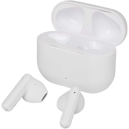 Auriculares True Wireless Bluetooth® de plástico reciclado Ecológico Personalizado 6124481