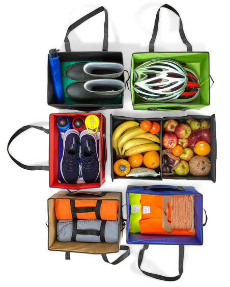 Organizador plegable non woven para coche