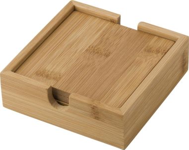 Set de posavasos de bambú Ecológico...