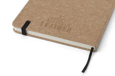 Cuaderno A5 piel reciclada 200 páginas