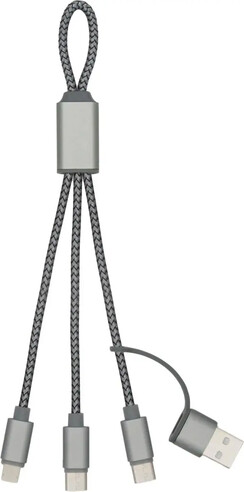 Cable de carga BrandCharger Trident 2 Ecológica Personalizada 101163690