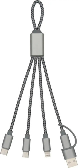 Cable de carga BrandCharger Trident 2 Ecológica Personalizada 101163690