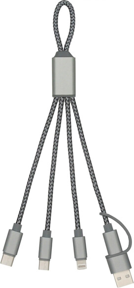 Cable de carga BrandCharger Trident 2 Ecológica Personalizada 101163690