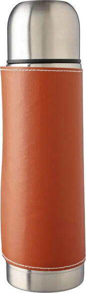 Termo acero inox 400 ml con funda PU